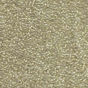 Miyuki Rocailles Beads 1,5mm 1521 sparkle light bronze lined Crystal 11gr